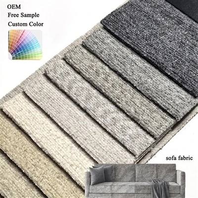 Chenille twal Kanape Salon Mèb